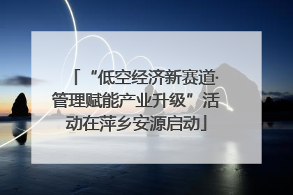 “低空经济新赛道·管理赋能产业升级”活动在萍乡安源启动