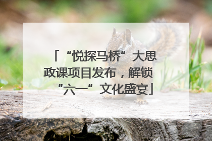 “悦探马桥”大思政课项目发布，解锁“六一”文化盛宴