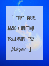 “邮”你更精彩！厦门邮轮母港的“复苏密码”