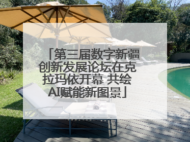 第三届数字新疆创新发展论坛在克拉玛依开幕 共绘AI赋能新图景