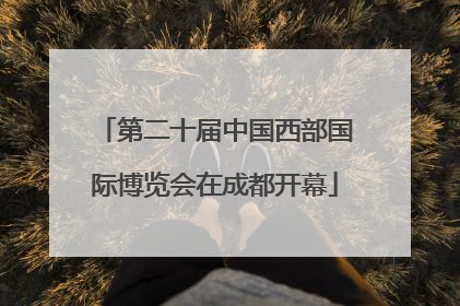 第二十届中国西部国际博览会在成都开幕