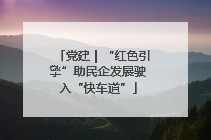 党建｜“红色引擎”助民企发展驶入“快车道”