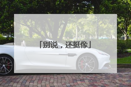 别说，还挺像