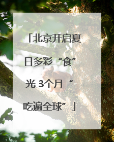 北京开启夏日多彩“食”光 3个月“吃遍全球”