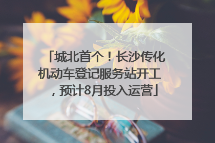 城北首个！长沙传化机动车登记服务站开工，预计8月投入运营