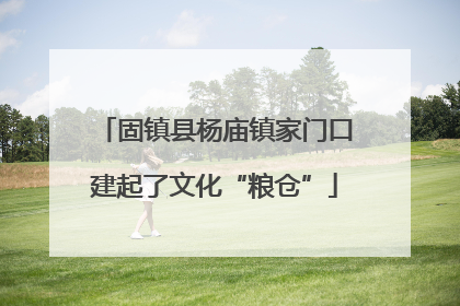 固镇县杨庙镇家门口建起了文化“粮仓”
