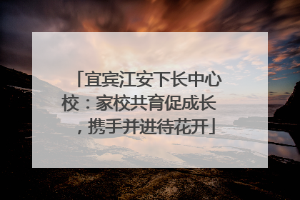 宜宾江安下长中心校：家校共育促成长，携手并进待花开