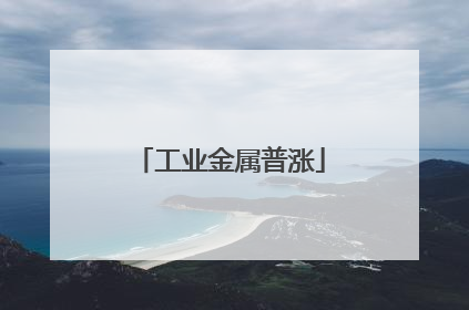 工业金属普涨