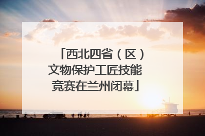 西北四省（区）文物保护工匠技能竞赛在兰州闭幕
