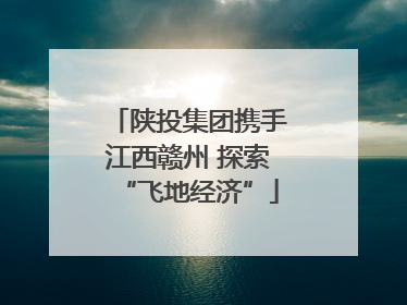陕投集团携手江西赣州 探索“飞地经济”