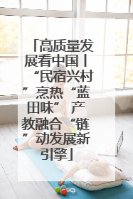 高质量发展看中国丨“民宿兴村”烹热“蓝田味” 产教融合“链”动发展新引擎